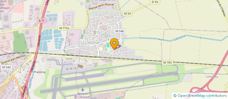 localisation de l'entreprise KRS MELODY  AULNAT