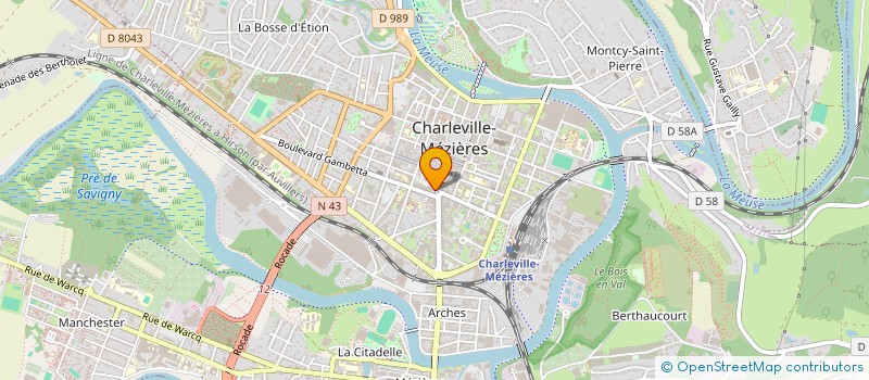 localisation de l'entreprise KRS PROJECTS  CHARLEVILLE-MEZIERES