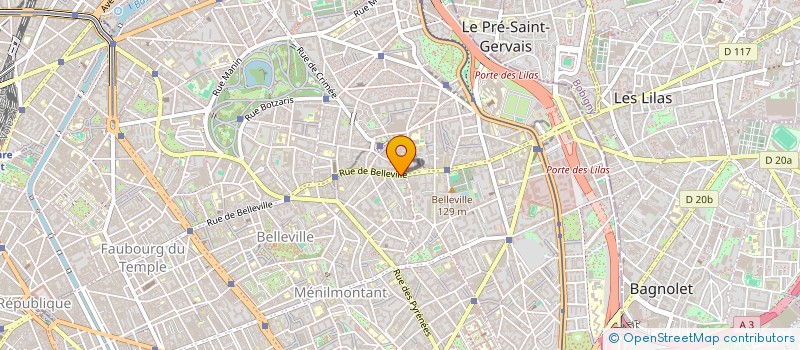localisation de l'entreprise KRT MARKETING à PARIS