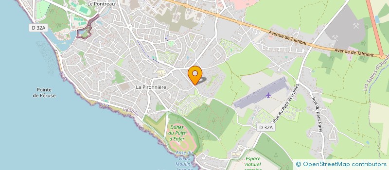 localisation de l'entreprise KRUISSELBRINK HENDRIK ET ANNE à LES SABLES D'OLONNE