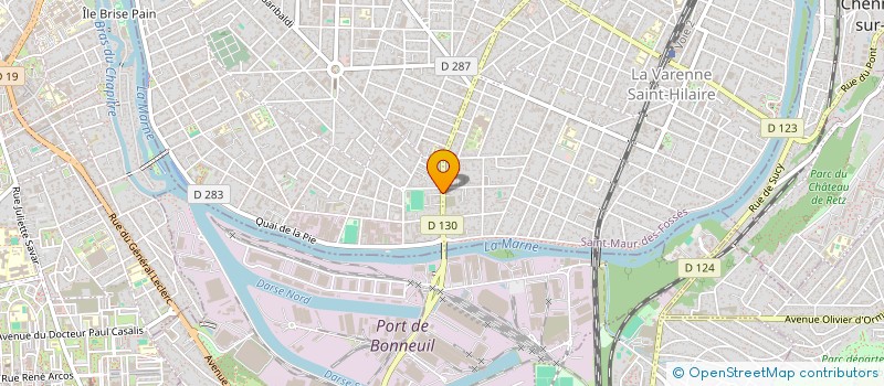 localisation de l'entreprise KRUSTY BURGER à SAINT-MAUR-DES-FOSSES