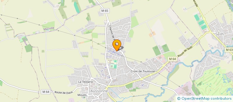 localisation de l'entreprise KRUTY à AUSSONNE