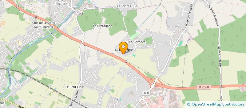 localisation de l'entreprise KRW  CHECY