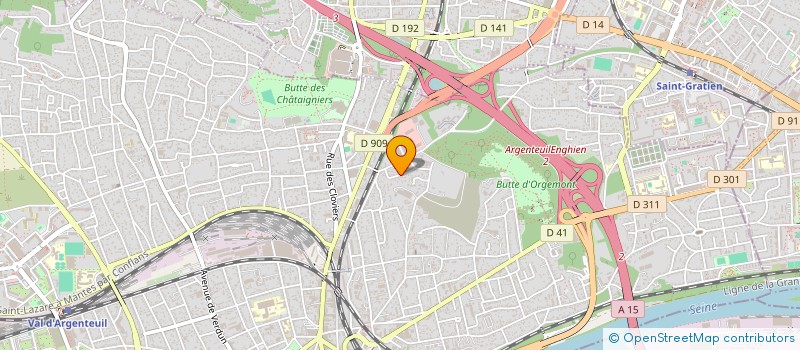 localisation de l'entreprise KRW IMMOBILIER  ARGENTEUIL