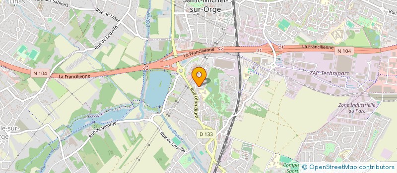 localisation de l'entreprise KRY SOLUTION à BRETIGNY-SUR-ORGE