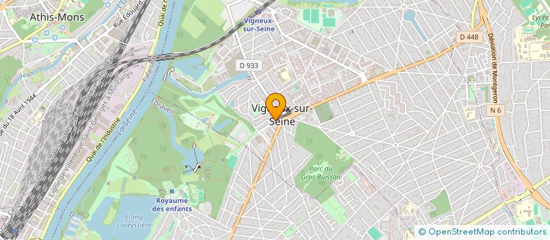 localisation de l'entreprise KRYL à VIGNEUX-SUR-SEINE
