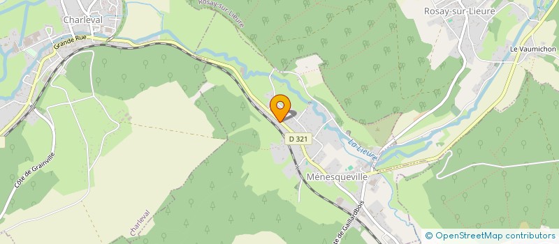 localisation de l'entreprise KRYO  MENESQUEVILLE