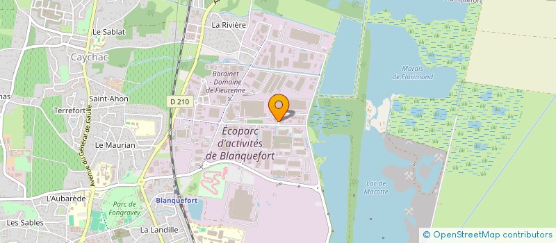 localisation de l'entreprise KRYPTON CHEMICAL FRANCE à MERIGNAC
