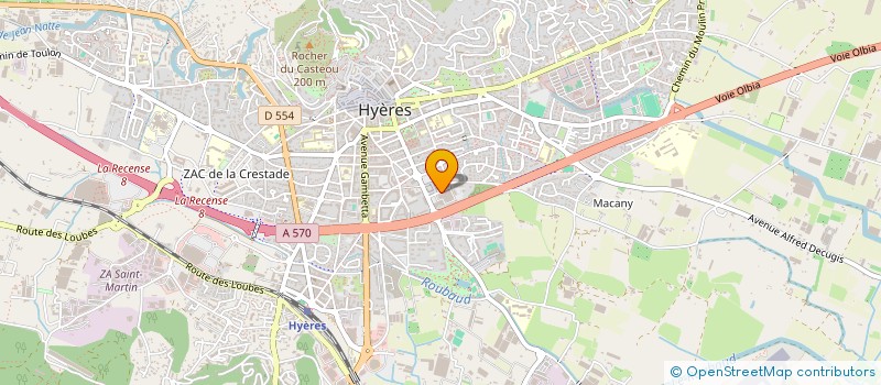 localisation de l'entreprise KRYPTOS SECURITE  HYERES