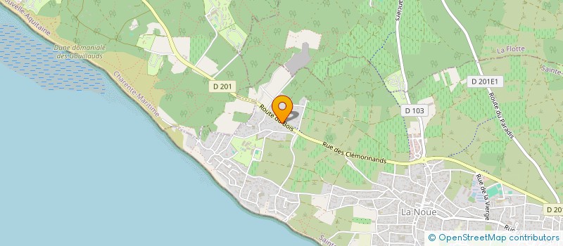 localisation de l'entreprise KRYS'KA  SAINTE-MARIE-DE-RE