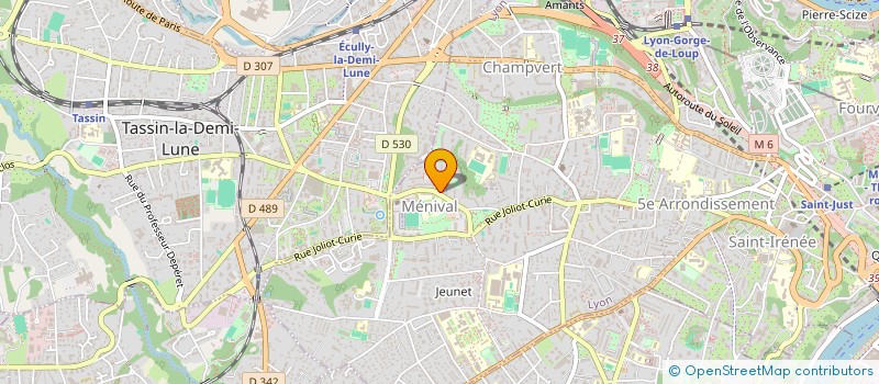 localisation de l'entreprise KRYS VTC à LYON