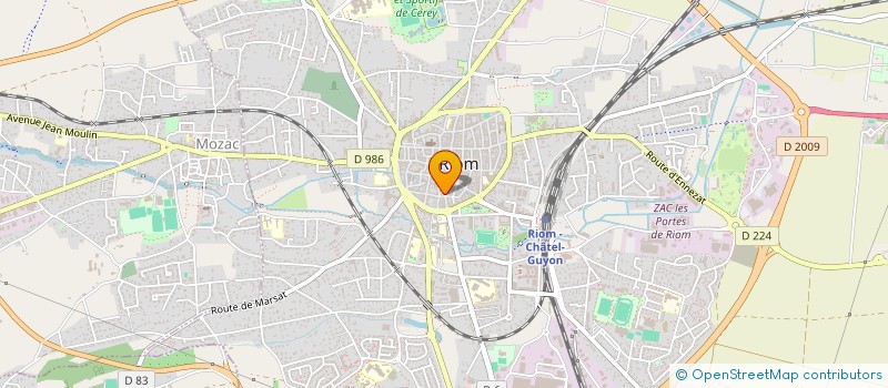 localisation de l'entreprise KRYSA DISTRIBUTION  RIOM