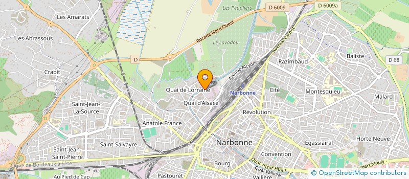 localisation de l'entreprise KRYSAL CONSULTING à NARBONNE