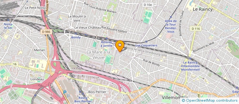 localisation de l'entreprise KRYSHA & CO  BONDY