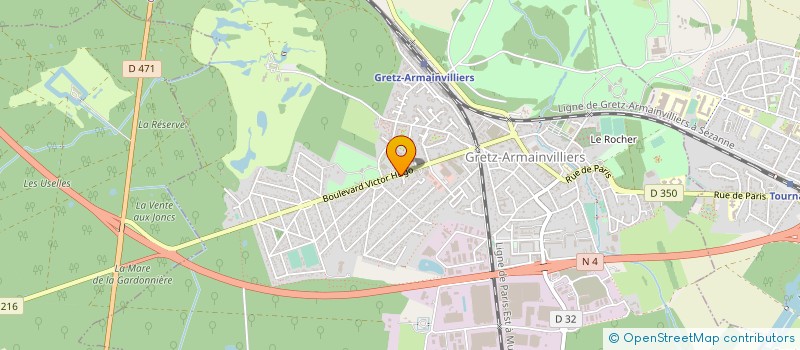 localisation de l'entreprise KRYSIAK ELECTRICITE à GRETZ-ARMAINVILLIERS