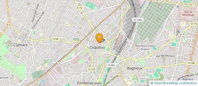 localisation de l'entreprise KRYSTAL INVEST TRENTE SEPT à CHATILLON