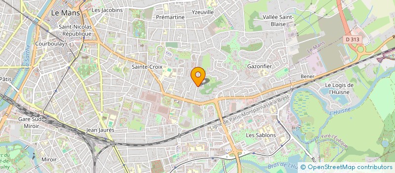 localisation de l'entreprise KRYSTAL.RM  LE MANS