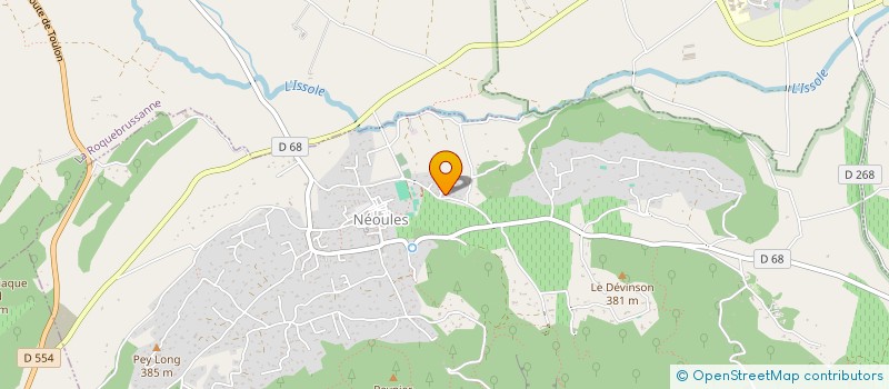 localisation de l'entreprise KRYSTAN à NEOULES