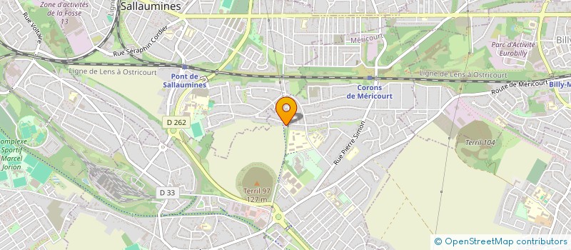 localisation de l'entreprise KRYSTEK MICHEL ET DANIEL  MERICOURT