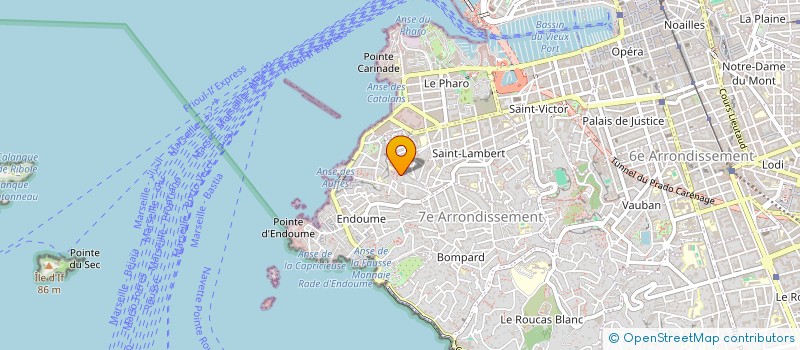 localisation de l'entreprise KRYSTHELL GANIN NEDER SASU  MARSEILLE