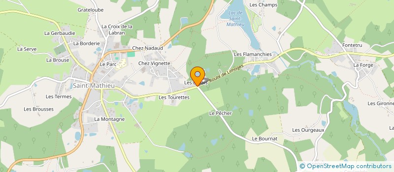 localisation de l'entreprise KRYSTRELINA à SAINT-MATHIEU