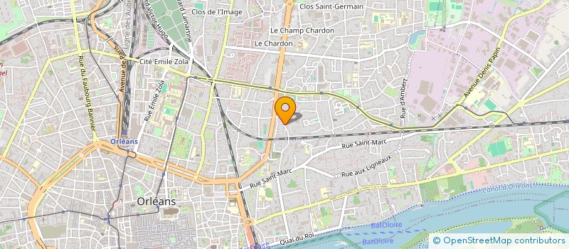 localisation de l'entreprise KRYZALID à ORLEANS