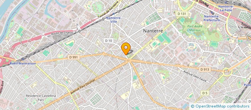 localisation de l'entreprise KRZ à NANTERRE