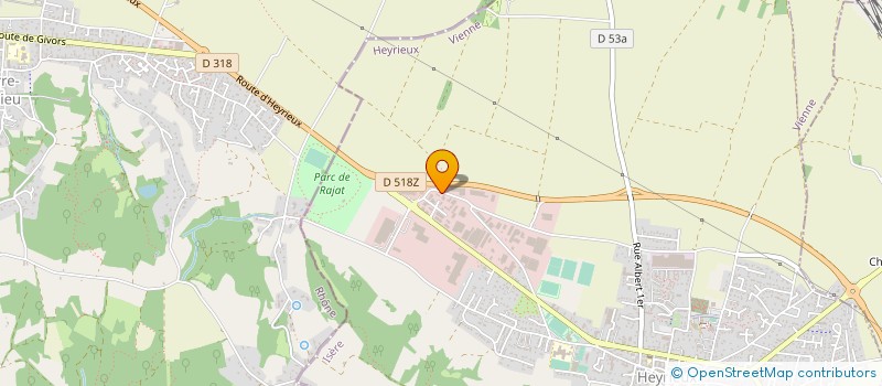 localisation de l'entreprise KS à HEYRIEUX