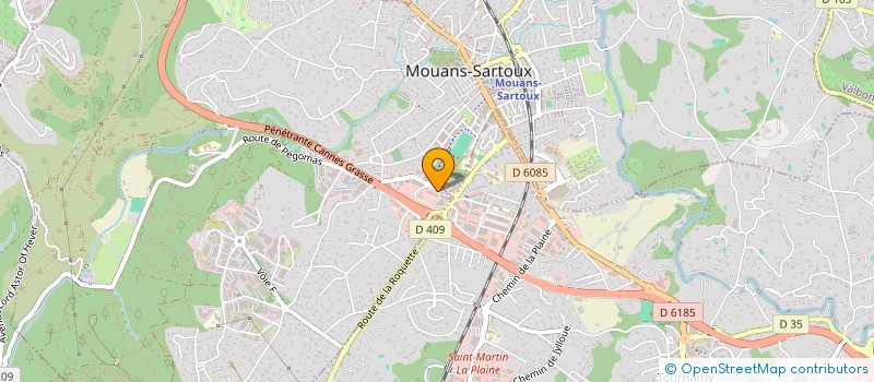 localisation de l'entreprise KS - 3DESIGN à GRASSE