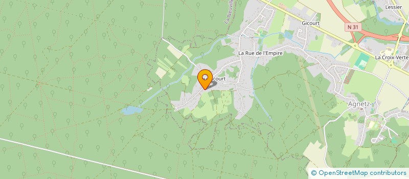 localisation de l'entreprise KS  AGNETZ