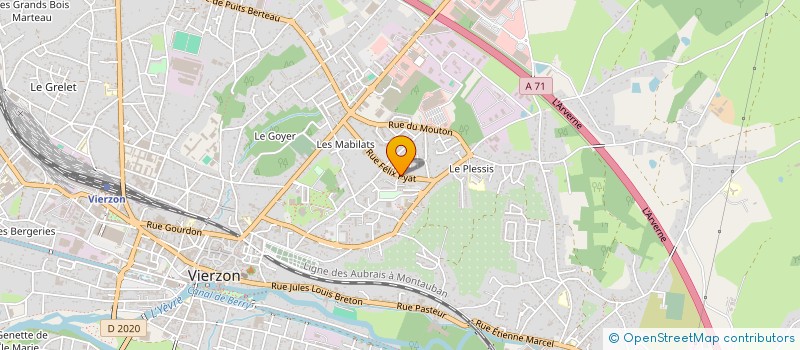 localisation de l'entreprise KS  VIERZON