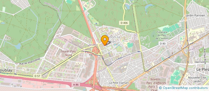 localisation de l'entreprise KS 92 AMBULANCES à MEUDON