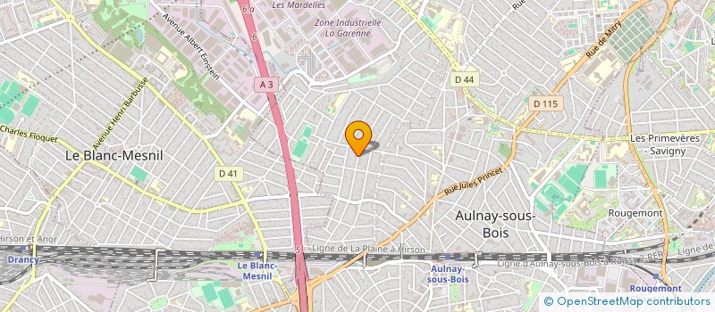 localisation de l'entreprise KS à AULNAY-SOUS-BOIS