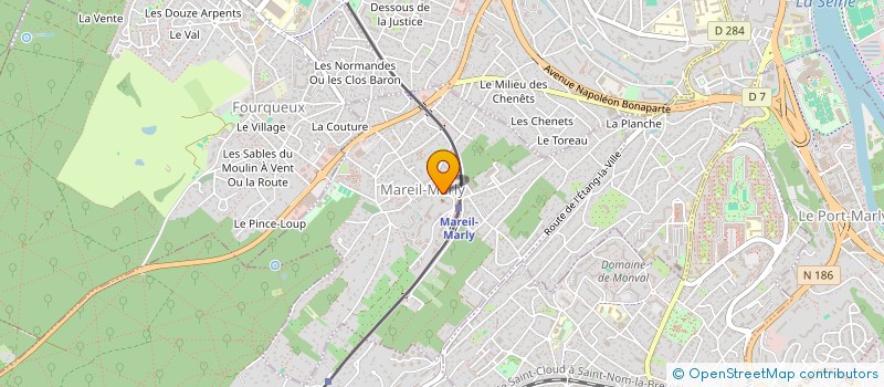 localisation de l'entreprise KS  MAREIL-MARLY