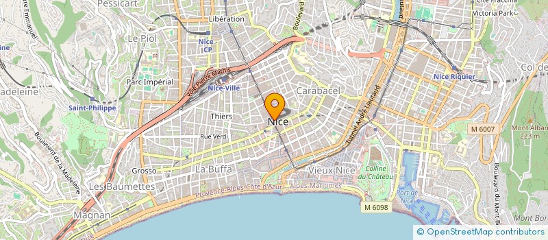 localisation de l'entreprise KS ADVISORY à NICE
