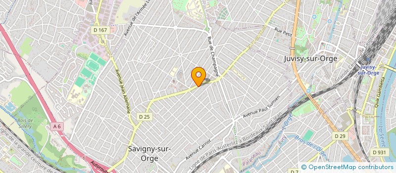 localisation de l'entreprise KS ALIMENTATION à SAVIGNY-SUR-ORGE