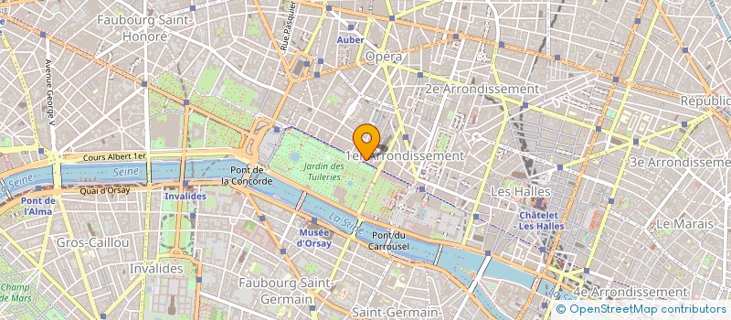 localisation de l'entreprise KS AND CO à PARIS