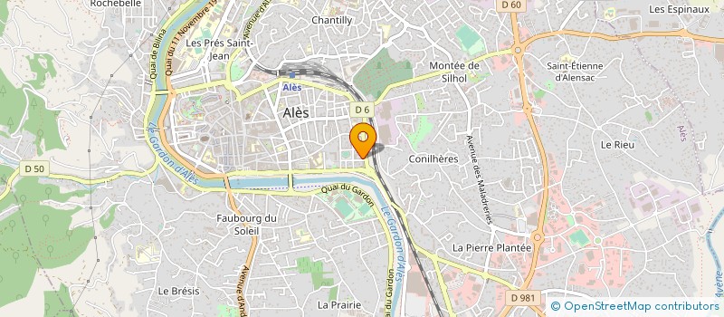 localisation de l'entreprise KS ANTICORROSION à ALES