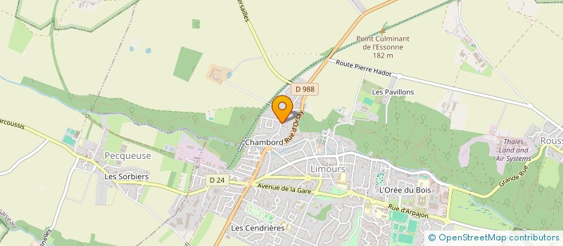 localisation de l'entreprise KS & ASSOCIES  LIMOURS