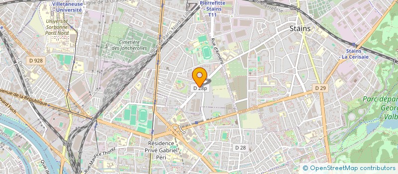 localisation de l'entreprise KS AUTO à PIERREFITTE-SUR-SEINE