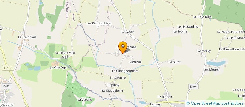 localisation de l'entreprise KS AUTO  SAINTE-COLOMBE