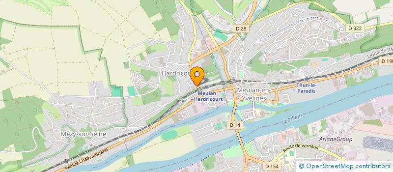 localisation de l'entreprise KS BAT  HARDRICOURT