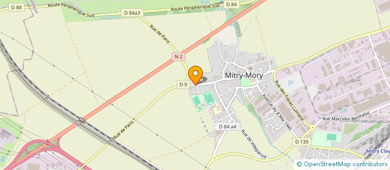 localisation de l'entreprise KS BATIMENT à MITRY-MORY