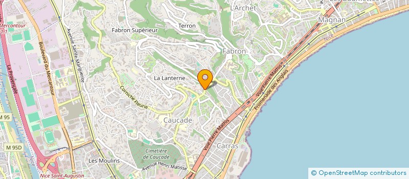 localisation de l'entreprise KS BATIMENT à NICE