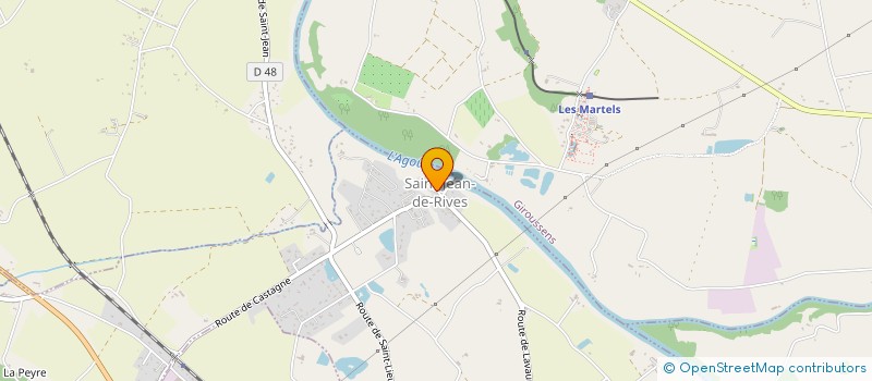 localisation de l'entreprise KS CONSTRUCTION  SAINT-JEAN-DE-RIVES