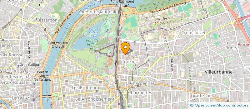 localisation de l'entreprise KS CONSTRUCTION RENOVATION  VILLEURBANNE