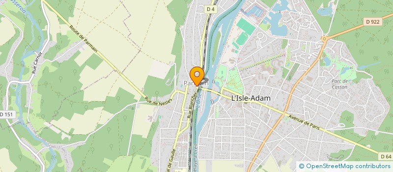 localisation de l'entreprise KS CONSULTING  PARMAIN