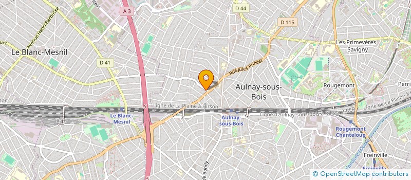 localisation de l'entreprise KS COSMETIQUES à AULNAY-SOUS-BOIS