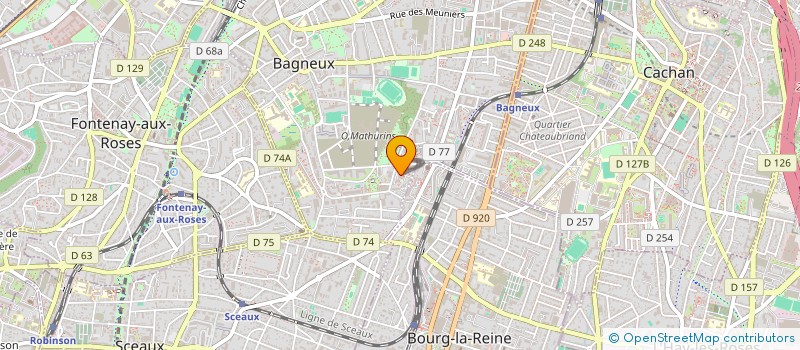 localisation de l'entreprise KS DEMENAGEMENT à BAGNEUX