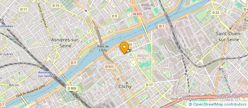localisation de l'entreprise KS DISTRIB à GENNEVILLIERS